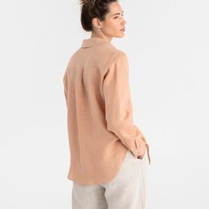 Madewell Soft Pink Knit Top oversize
